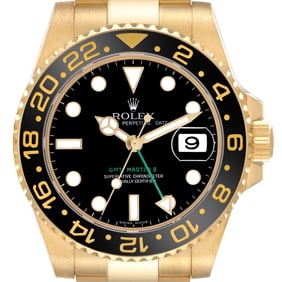 Rolex GMT Master II Yellow Gold