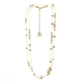Chanel CC Single Strand Long Necklace