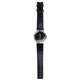 Elegant Black Dial Marvin Hermetic, Manual,