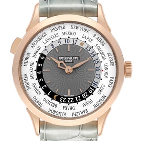 Patek Philippe World Time Complications Rose