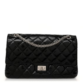 Chanel Distressed Patent Quilted 2.55 Reissue