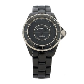 Chanel Stainless Steel Ceramic 38mm J12