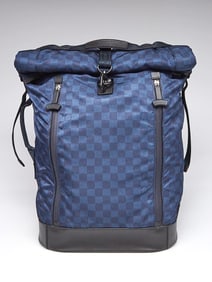 Louis Vuitton Blue Damier Nylon Cup