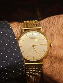 Important French Swiss 14KT Gold Longines