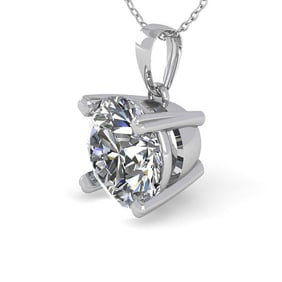 1 ctw VS/SI Diamond Designer Necklace 18k White Gold
