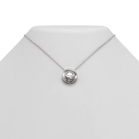 0.52 ctw Marquise Diamond Necklace 18K White Gold
