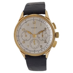 Vintage 18kt Gold Tissot Manual Winding