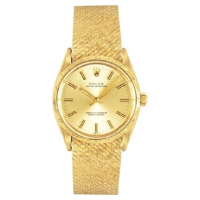 Rolex Rare Vintage Oyster Perpetual Yellow