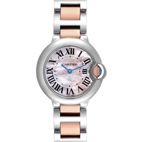 Cartier Ballon Bleu Steel Rose Gold
