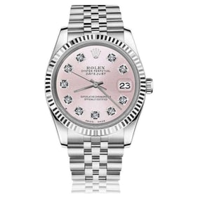 Rolex 36mm Datejust Stainless Steel Metallic