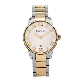 Tiffany Stainless Steel 18K Yellow Gold