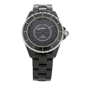Chanel Stainless Steel Ceramic 38mm J12