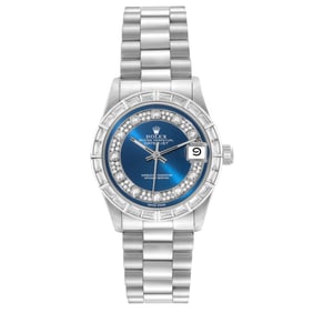 Rolex President Platinum Myriad Diamond Ladies