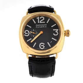 Panerai Radiomir Automatic Watch Yellow Gold