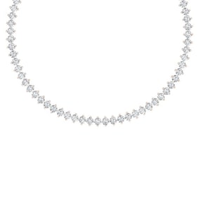 45 ctw Certified SI/I Diamond Necklace 18K Rose Gold