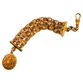 Antique 14K Yellow Gold Fancy Watch