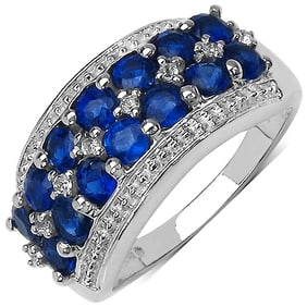 2.00 CT Genuine Kyanite & White