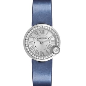 Cartier Ballon Blanc Steel Diamond Ladies