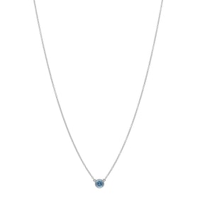 Tiffany Platinum Aquamarine Color by the