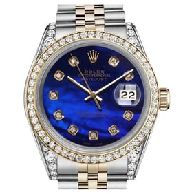 Rolex Oyster Perpetual Datejust Diamond Bezel