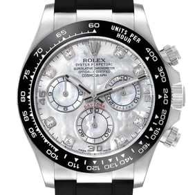 Rolex Daytona White Gold Mother Of