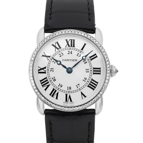 Cartier Ronde Louis 29mm 18K White