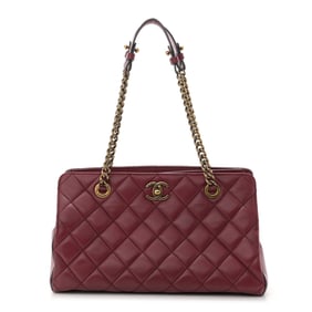 Chanel Calfskin Quilted Perfect Edge Tote
