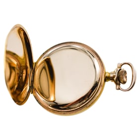 Waltham Gold-filled Hunters Case Pocket Watch