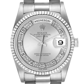 Rolex President Day-Date White Gold Myriad