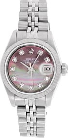 Rolex Datejust 69174 Stainless Steel Tahitian