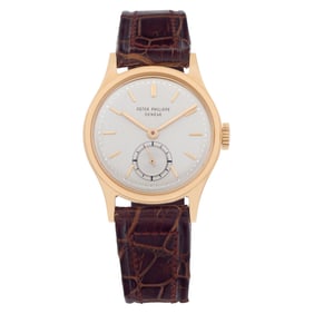 Patek Philippe Calatrava 2451 18k Silver