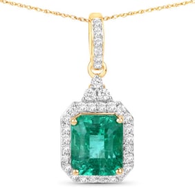 IGI Certified 2.37 CT Genuine Zambian