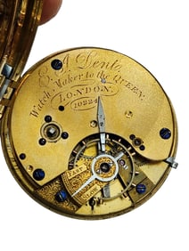 18 Kt Gold E.J Dent London,
