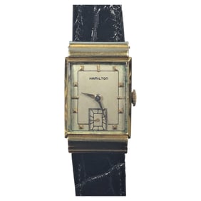 Vintage Hamilton Barton 18K Wrist Watch