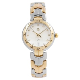 TAG Heuer Link Steel 18k Gold