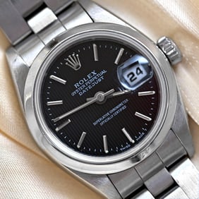 Rolex Lady Datejust Black Stripe Dial