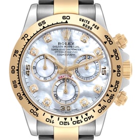 Rolex Daytona Steel Yellow Gold MOP