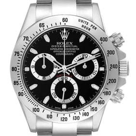 Rolex Daytona Chronograph Black Dial Steel