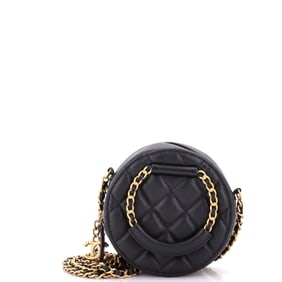 Chanel In The Loop Round Clutch