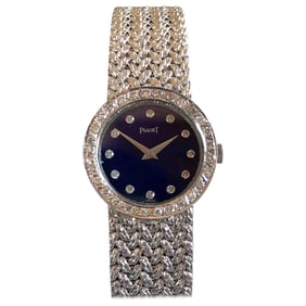 Piaget Ladies White Gold Diamond and