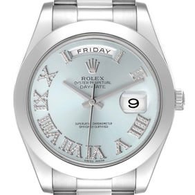 Rolex President Day-Date II Blue Diamond