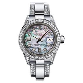 Rolex Ladies Datejust 26mm Tahitian Pearl