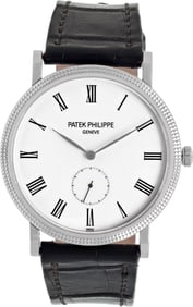 Patek Philippe Calatrava in 18K white