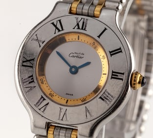 Must de Cartier 21 Two Tone