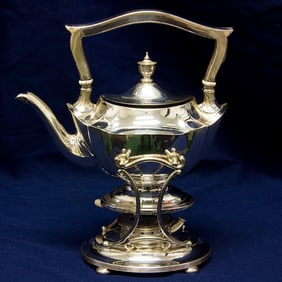 Gorham Plymouth Antique Sterling Tea Kettle