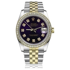 Rolex Datejust Vintage Diamond Bezel Two