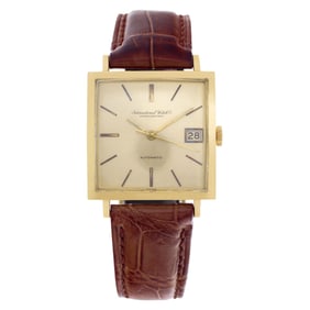 IWC Schaffhausen 1721865 18k Champagne dial