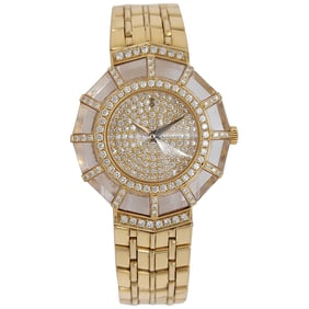 18 Karat Yellow Gold Corum Ladies