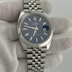 Rolex Datejust 41 126300 Blue Dial