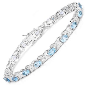 8.30 CT Genuine Blue Topaz and